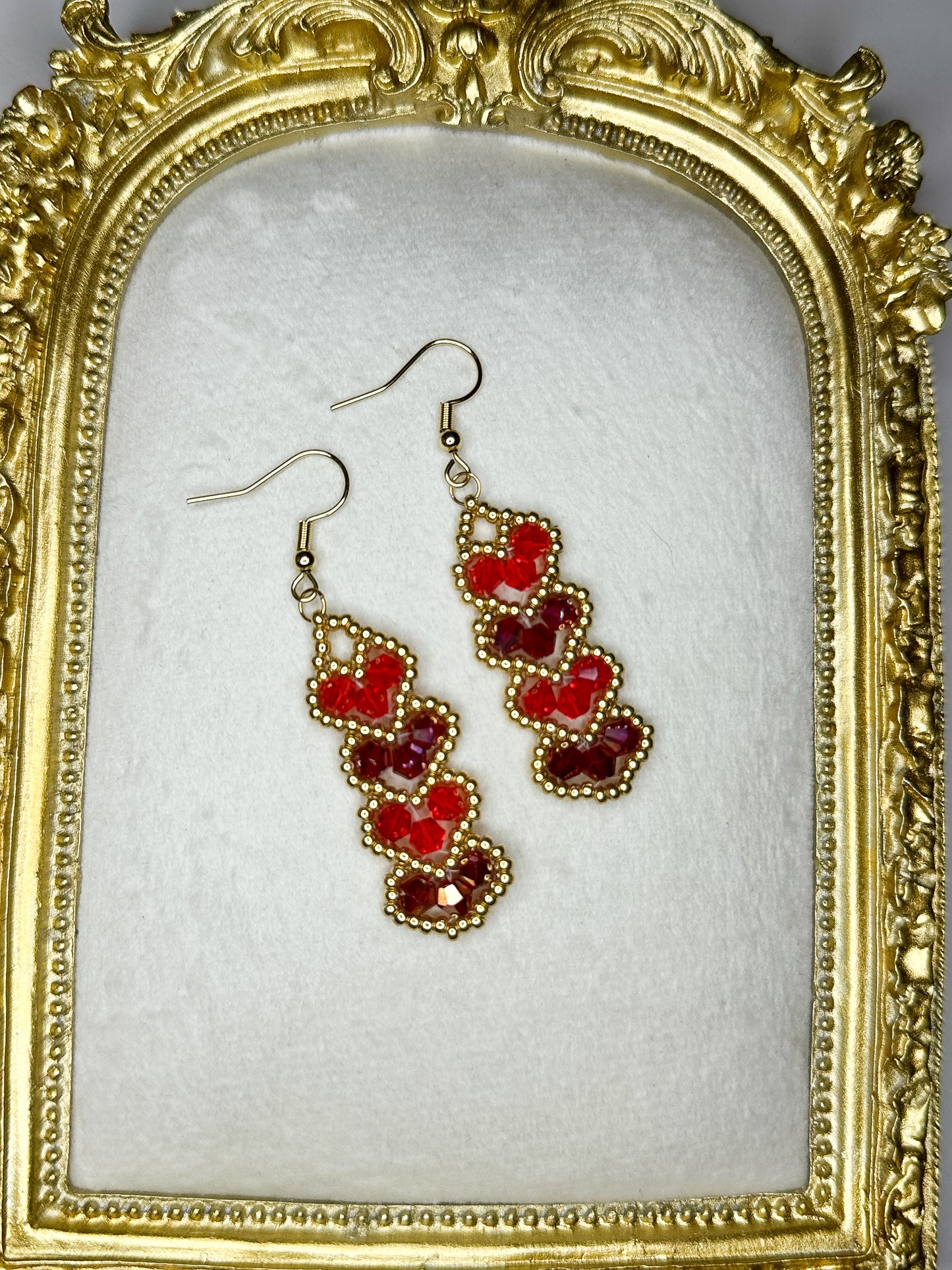 Twin Hearts Earrings